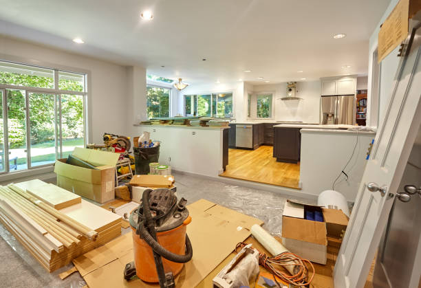Professional Kitchen Island Installation technician working in Fort Washington, MD